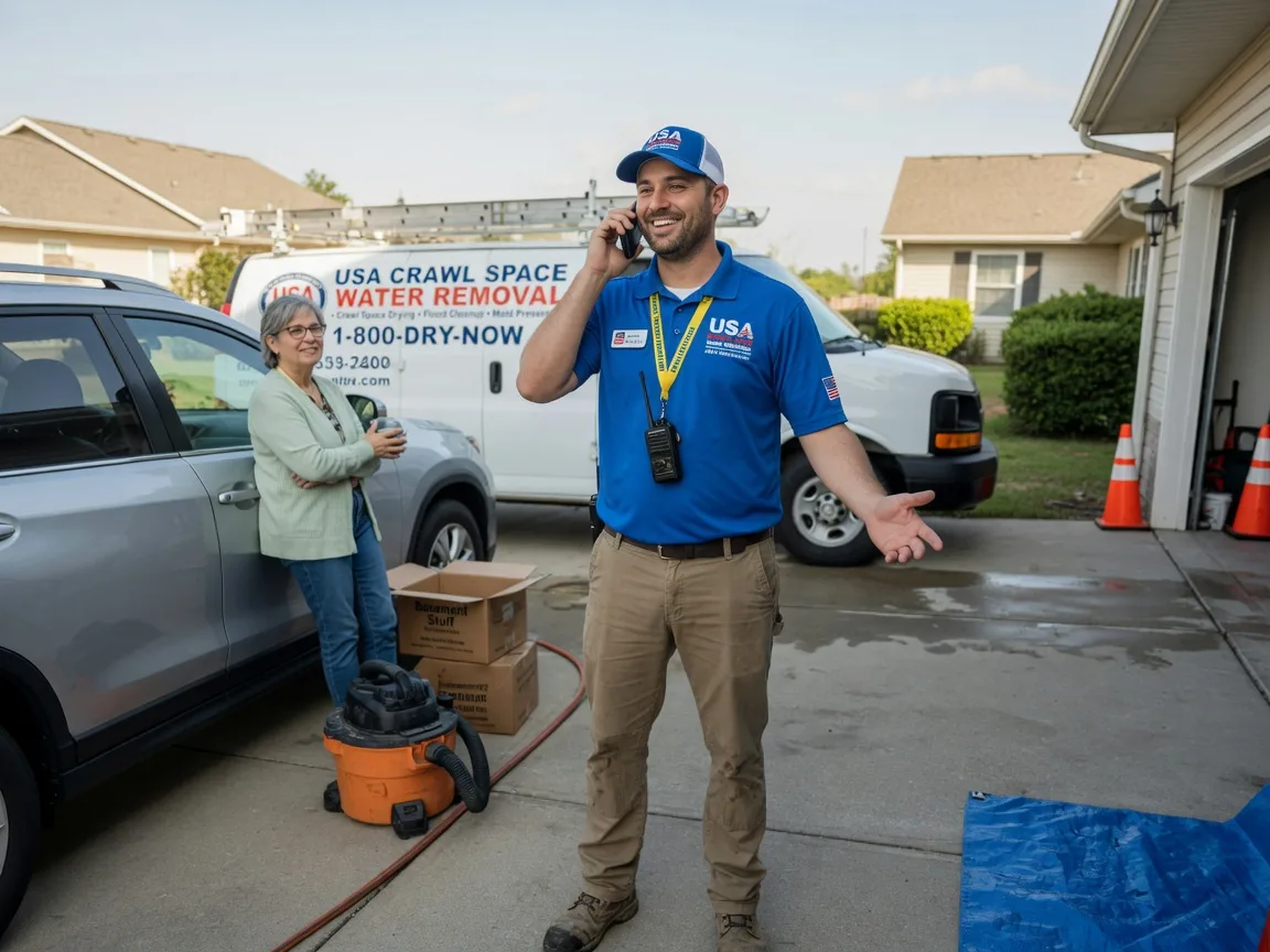 Crawl Space Water Removal Leland, NC FAQs